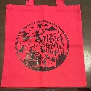 Never Grow Up Disney-Style Tote
